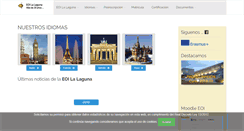 Desktop Screenshot of eoilalaguna.com